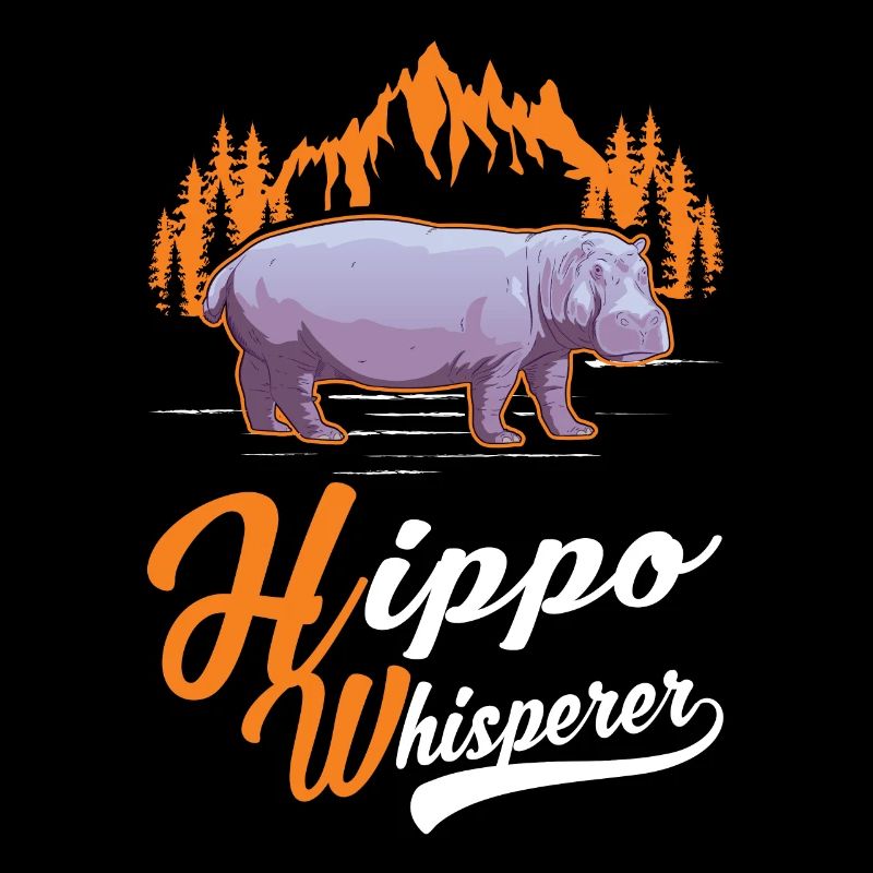 Nilpferd Flüsterer Hippo Flusspferd