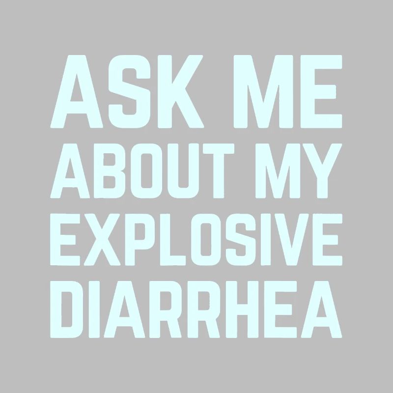 Posez-moi des questions sur ma diarrhée explosive drôle de caca humo