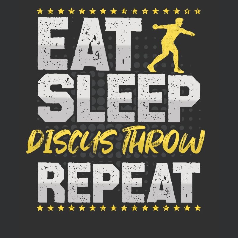 Lancer Discus Manger Dormir Répéter Discus Discus