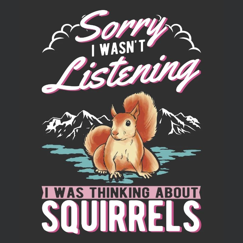 Eichhörnchen Geschenk Grauhörnchen Squirrel