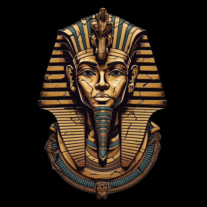 Pharaon Egypte Crâne Death Mask Cadeau