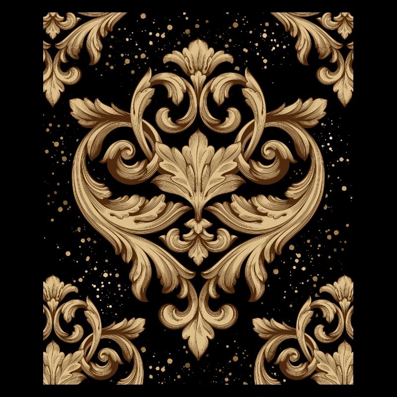 Barock, Barock-Design, Baroque Boho-Ornament