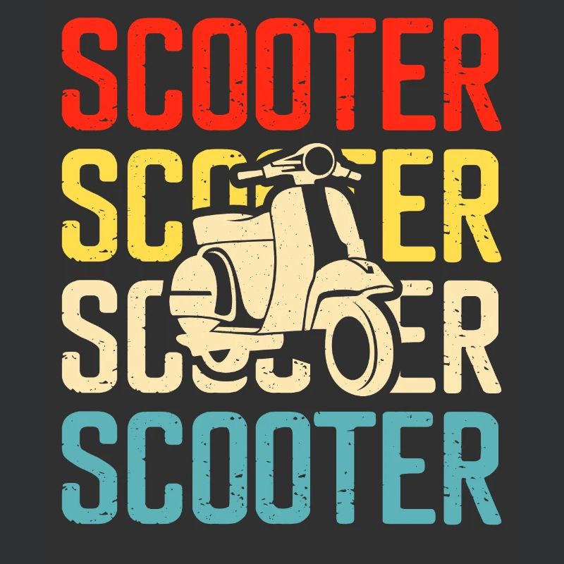 Roller Rollerfahrer Motorroller