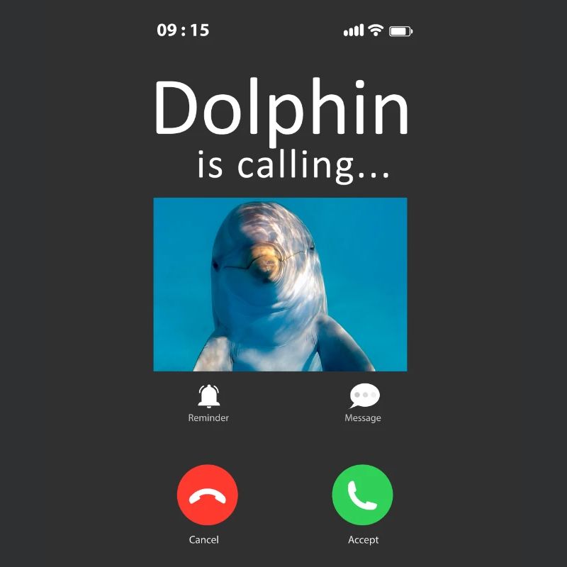 Dolphin Phone Display Dolphin Est