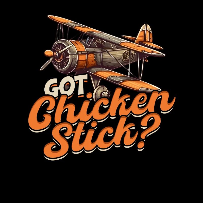 Modellflugzeug Modellflieger Got Chicken Stick?