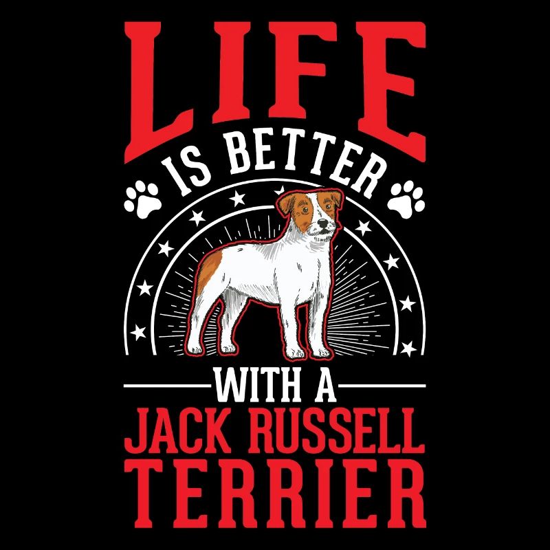 Das Leben ist besser mit Jack Russell Terrier