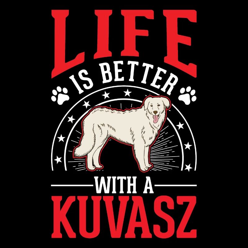 Feasting is better with Kuvasz