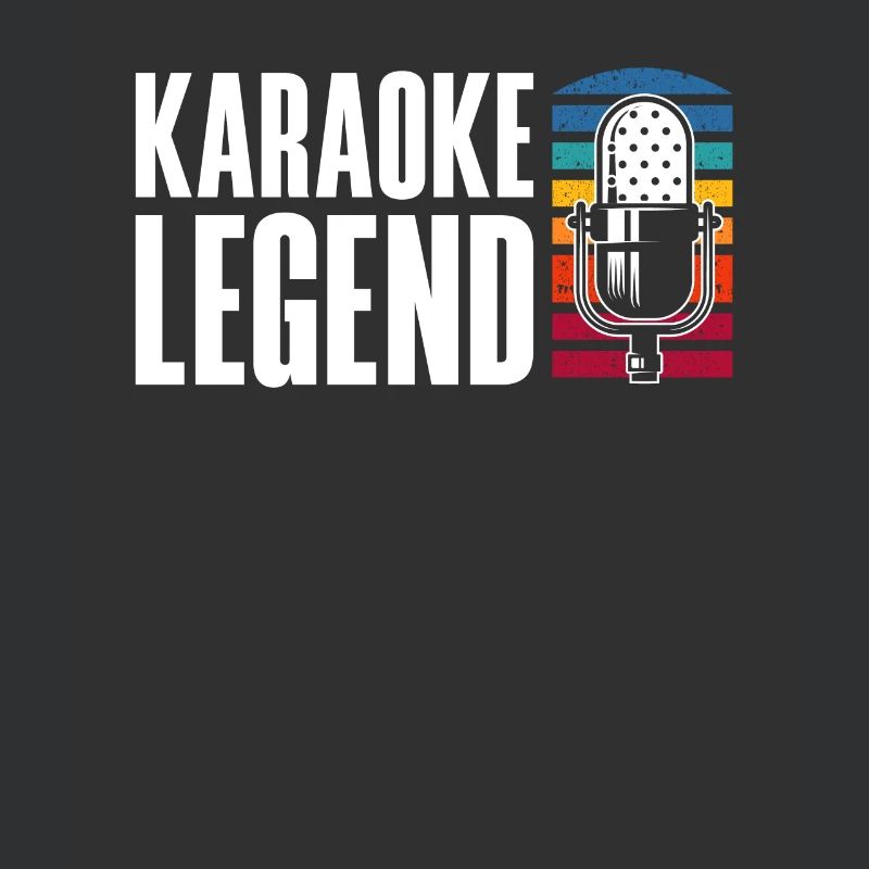 Karaoke Legend Microphone Retro