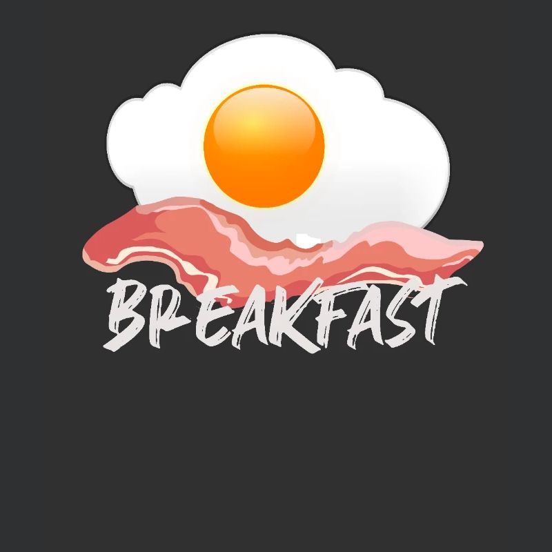 Egg with bacon - breakfast