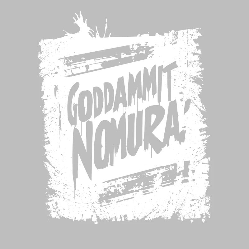 Goddammit Nomura – Graffiti Design