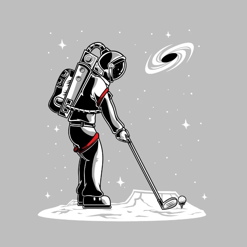 Golf astronaut