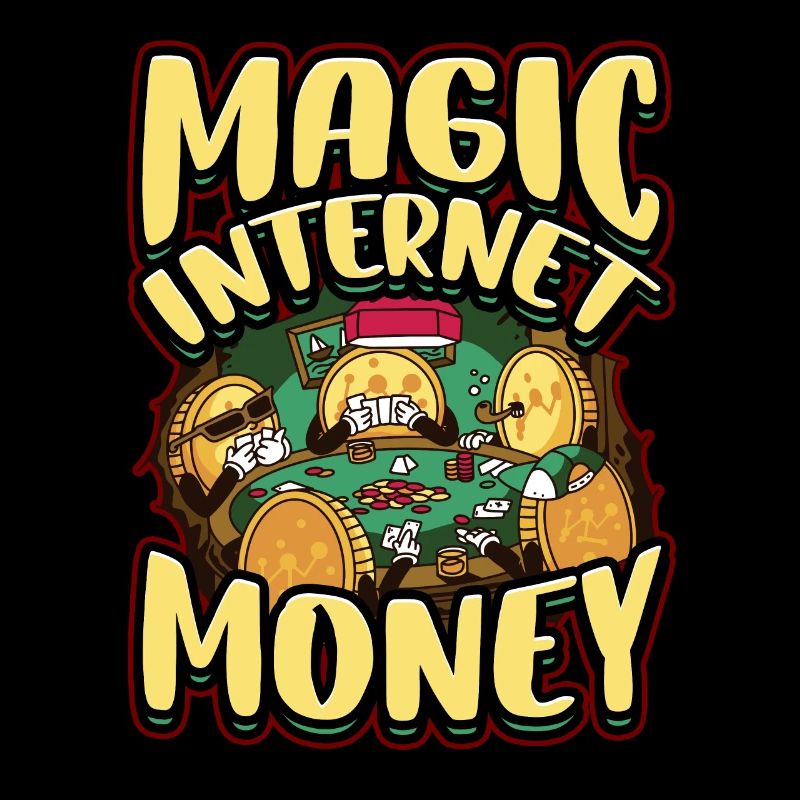 Magic Internet Money Cryptocurrency BTC Bitcoin