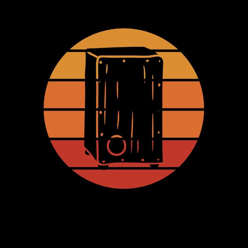 Cajon Box Drum Instrument Peruvian Cajon