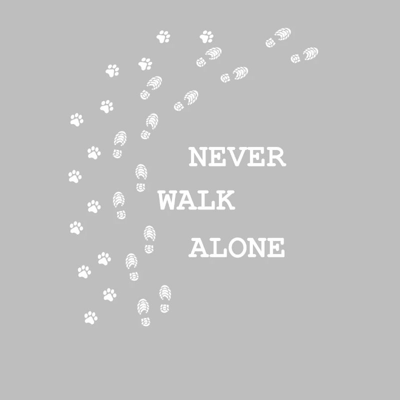 never walk alone; Hund