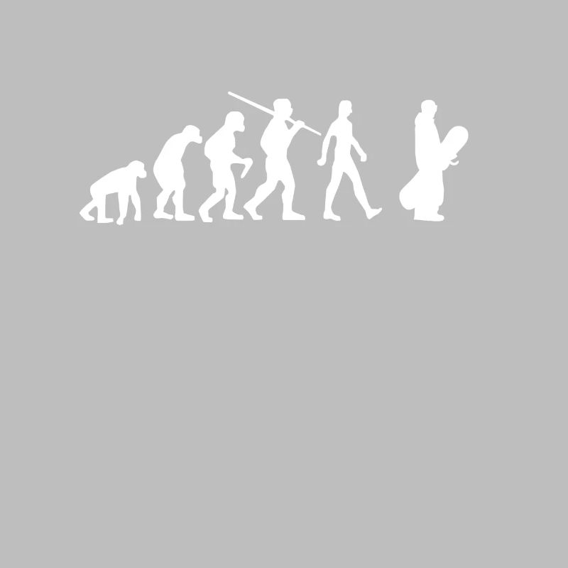 Snowboarder evolution snowboard