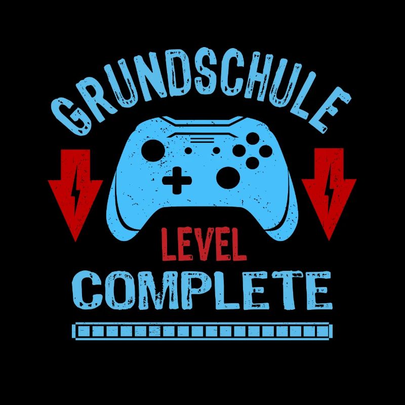 Grundschule Schulabschluss Level Complete Geschenk