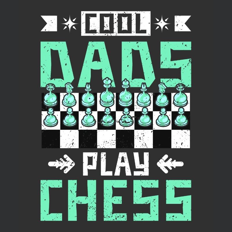 cool dads play chess