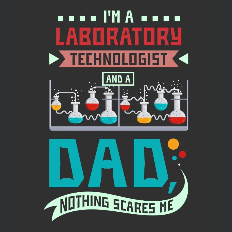 Laboratory technologist and a dad