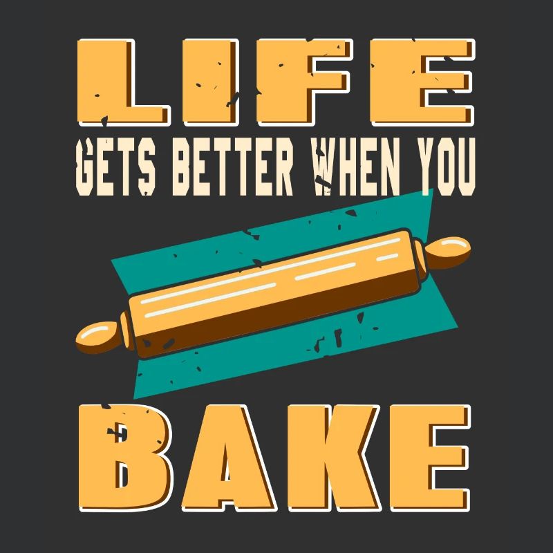 Life Gets Better When You Bake Cool Retro Baker