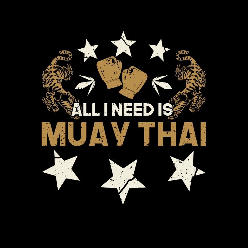 Muay Thai Sport All I Need Is Muay Thai Gift Idea