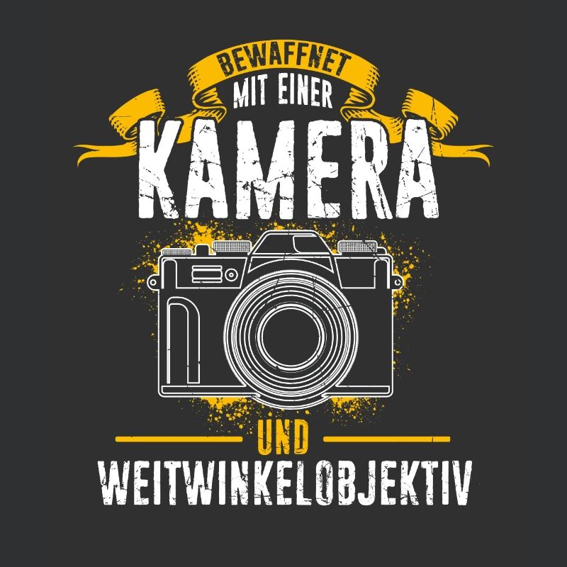 Bewaffnet mit einer KAMERA und WEITWINKELOBJEKTIV