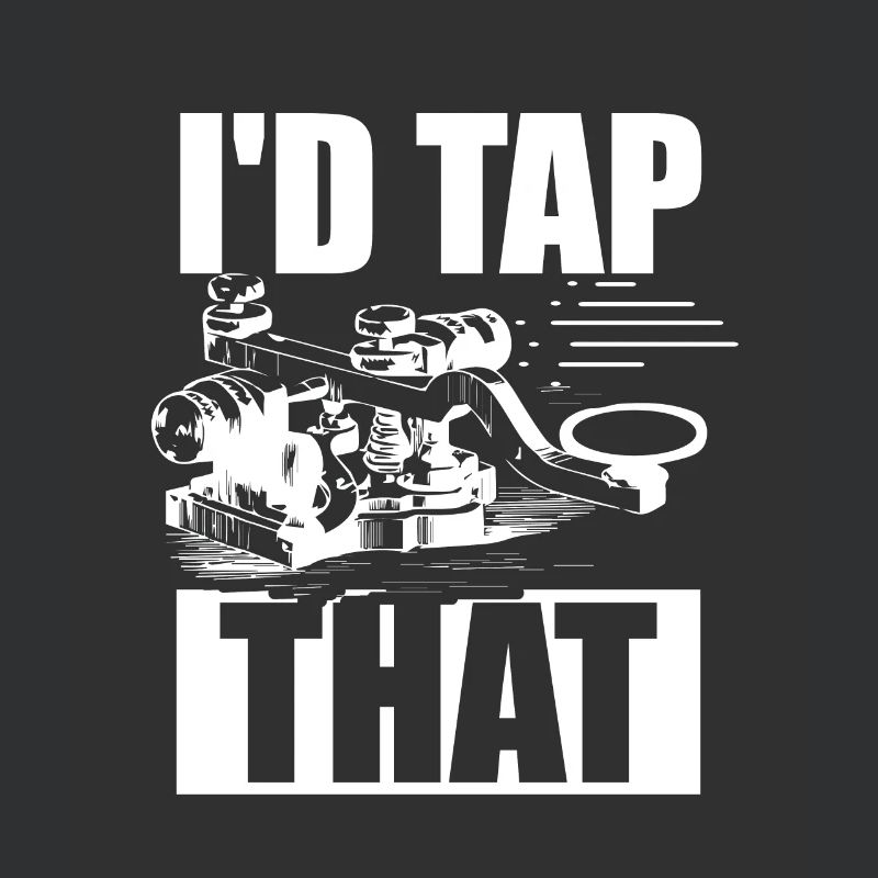 Ham Radio Operator I'd Tap That Network Signal Ant