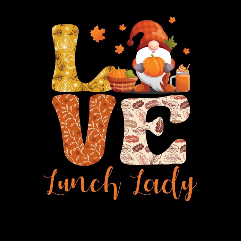 Kærlighed Frokost Dam Efterår Efterår Gnome Lærer