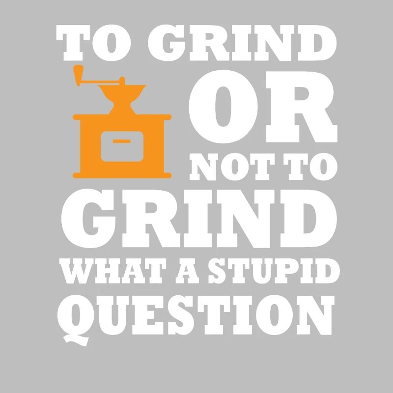 Funny Manual Coffee Grinder Design