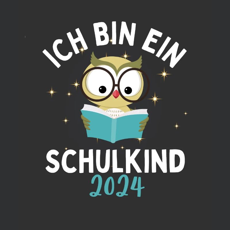 Schulkind 2024 Einhorn 1. Klasse Eule Einschulung