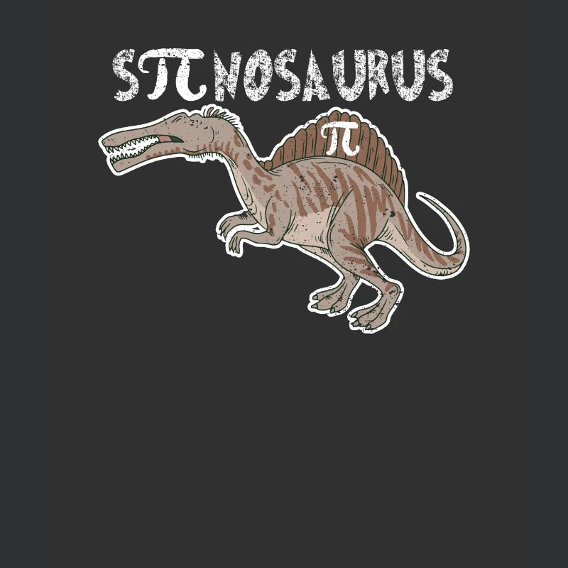 Funny Spinosaurus Pi Day Math Dinosaur