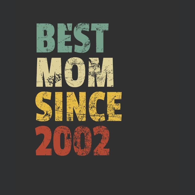 Beste Mutter seit 2002 Muttertags-Slogan-Zitat