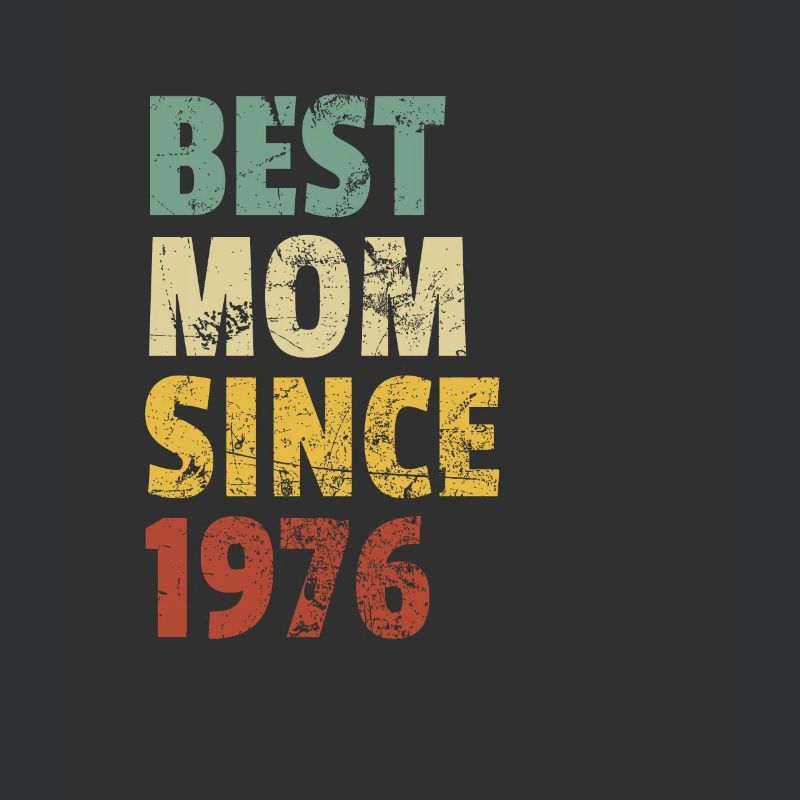 Beste Mutter seit 1976 Muttertags-Slogan-Zitat