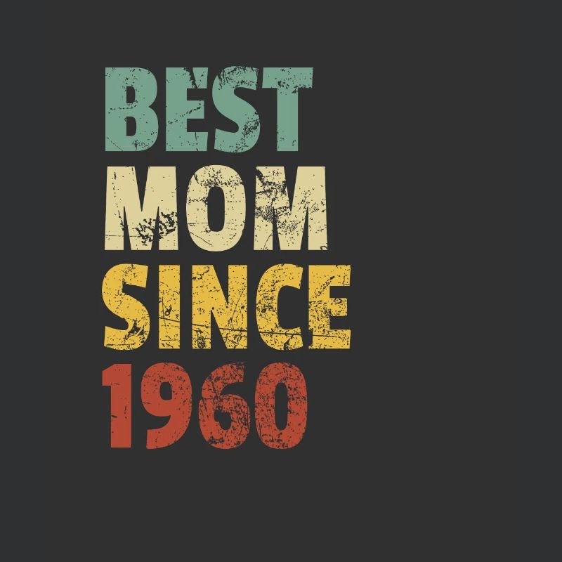 Beste Mutter seit 1960 Muttertags-Slogan-Zitat