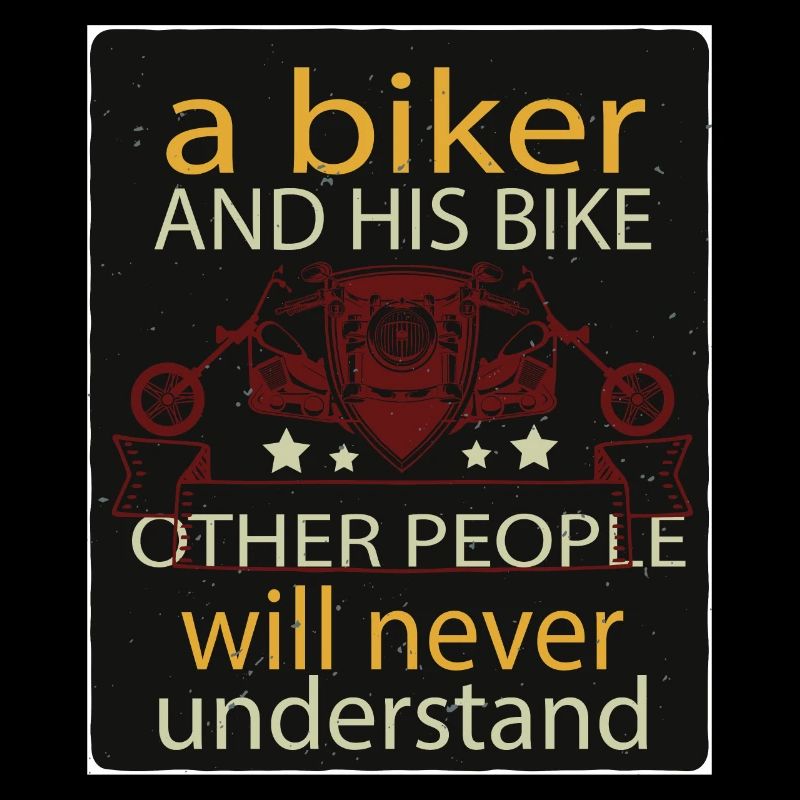 Ein Biker und sein Motorrad - eine Leidenschaft!