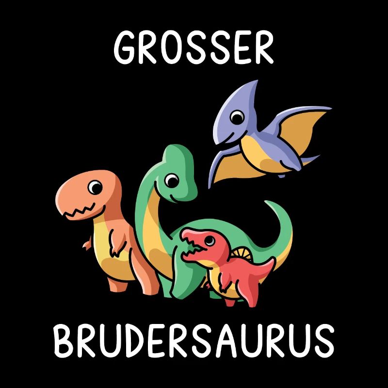 Tshirt Großer Brudersaurus 2020 Bruder Geschwister