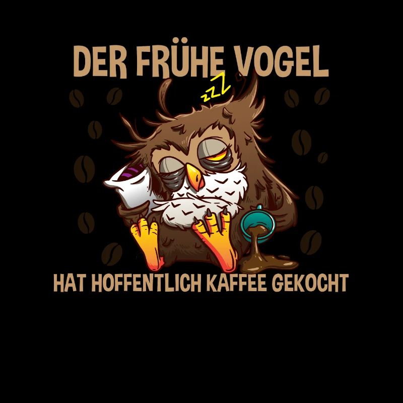 Früher Vogel Morgenmuffel