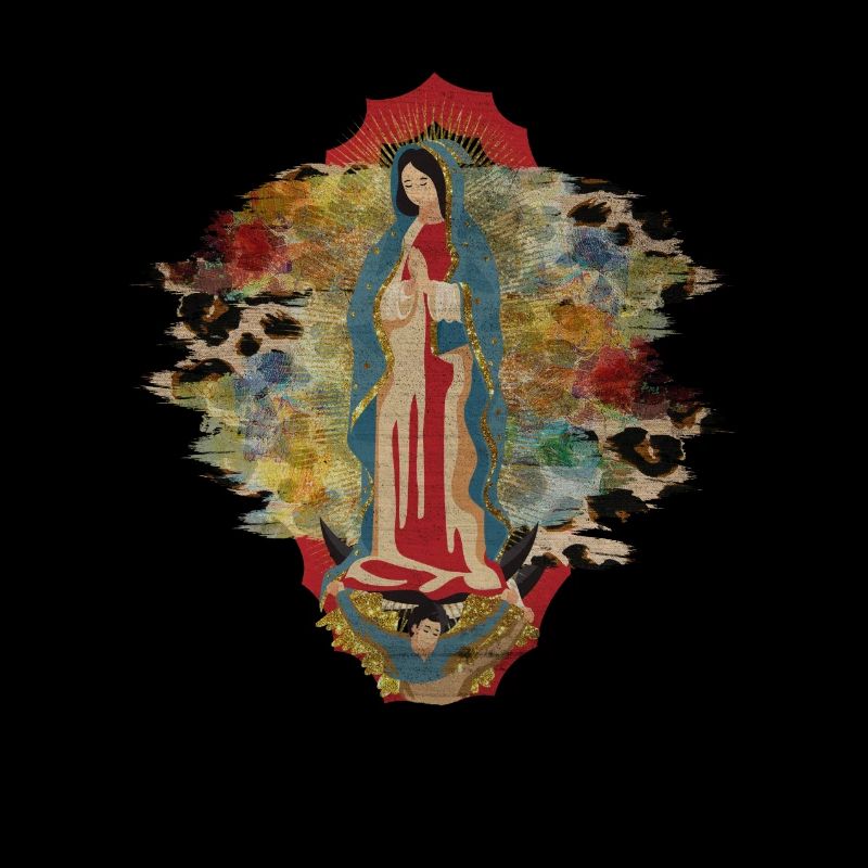 Modèle de leopar de Notre-Dame de Guadalupe