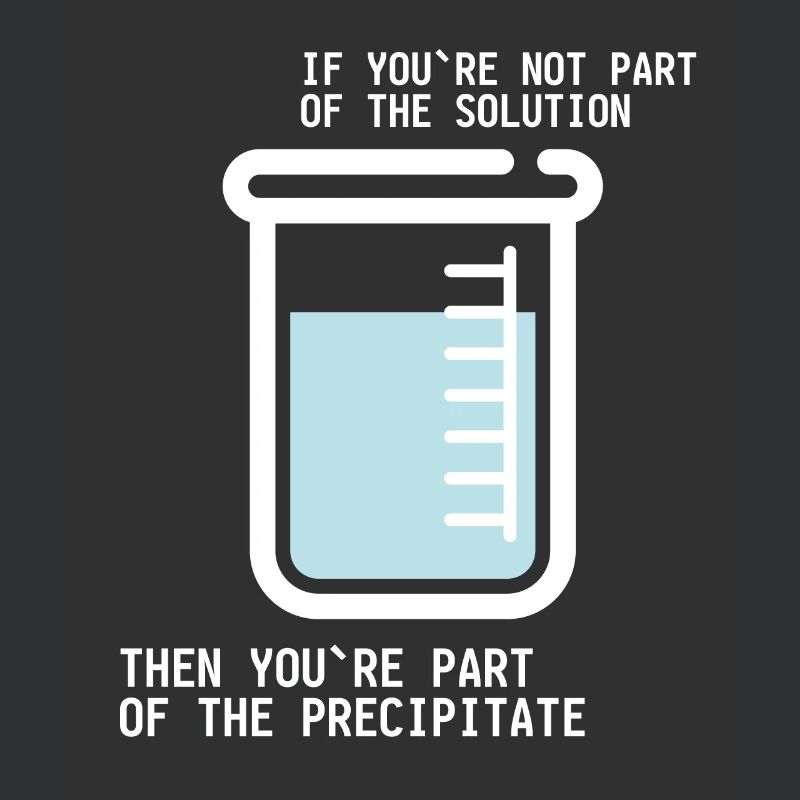 Solution Chemist Chemistry Gift Science