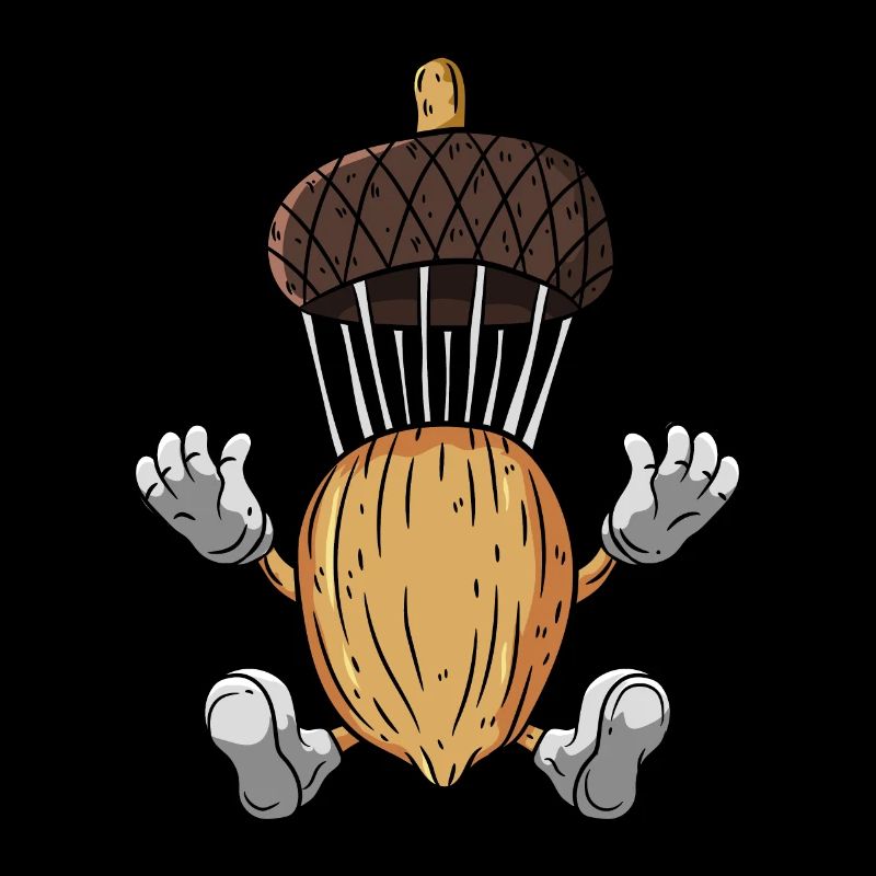 Fallschirm Eichel Eiche Baum