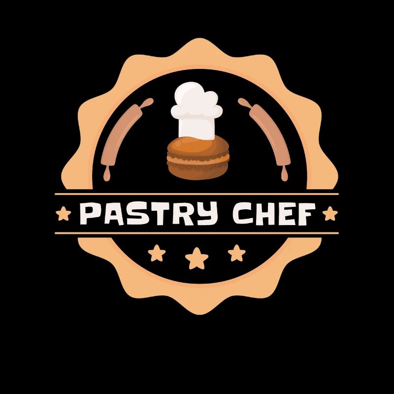Pastry Chef Skull Baking Pastry Baked Goods