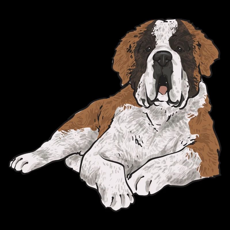 Saint-Bernard Chien Saint-Bernard