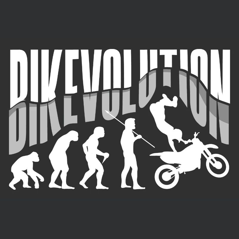 Motorcycle Evolution Vintage Shadow Biker