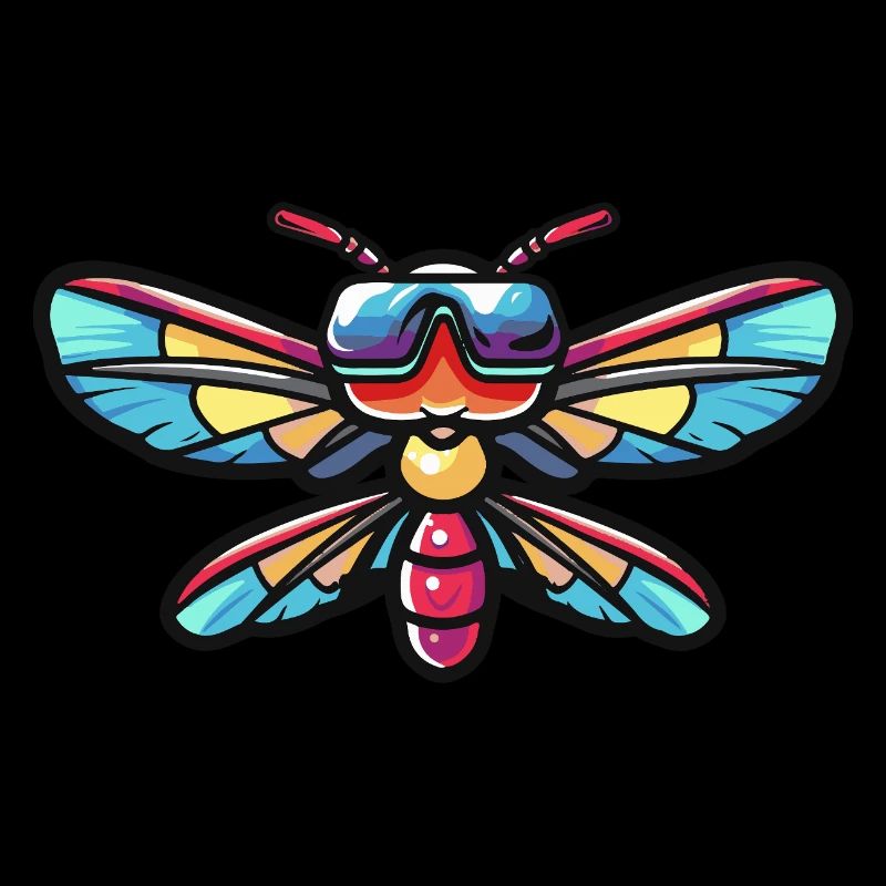 Libellule Cool Animal