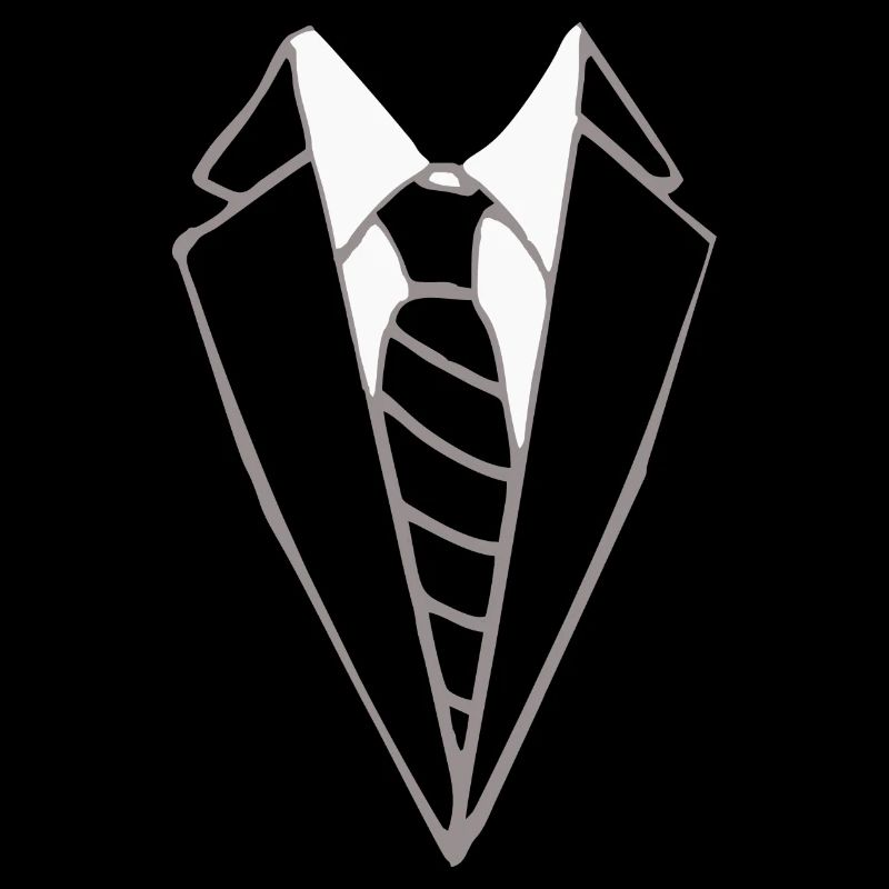 Faux costume - cravate