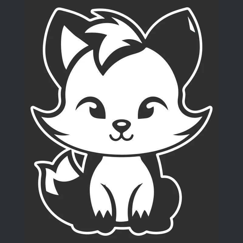 Renard mignon mignon bébé
