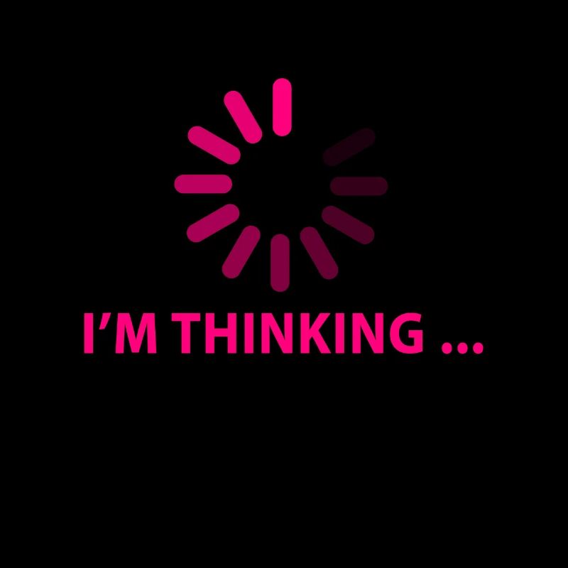 I'm thinking. Cancel, loading icon Thinking