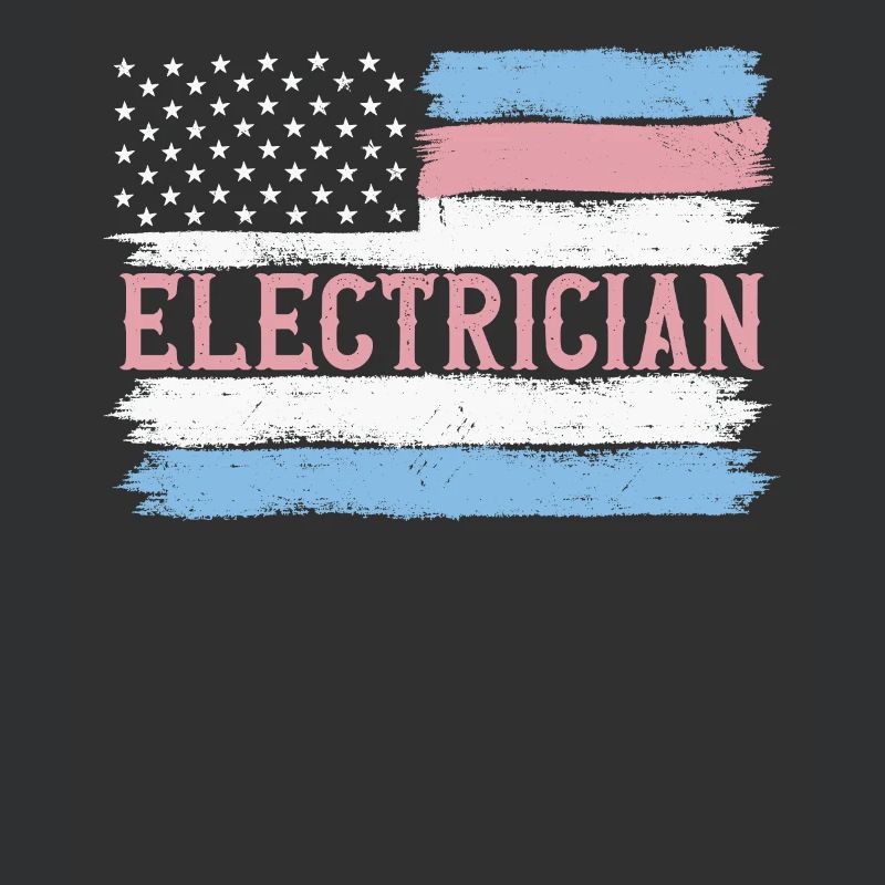 US Pride Lineman Electronics Technician Gift Idea
