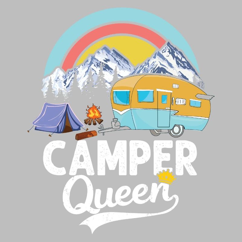 Camping Queen Camper Queen Caravan Gift