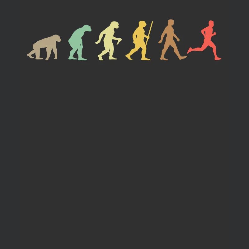 Run Retro Running Evolution Funny Runner Marathon