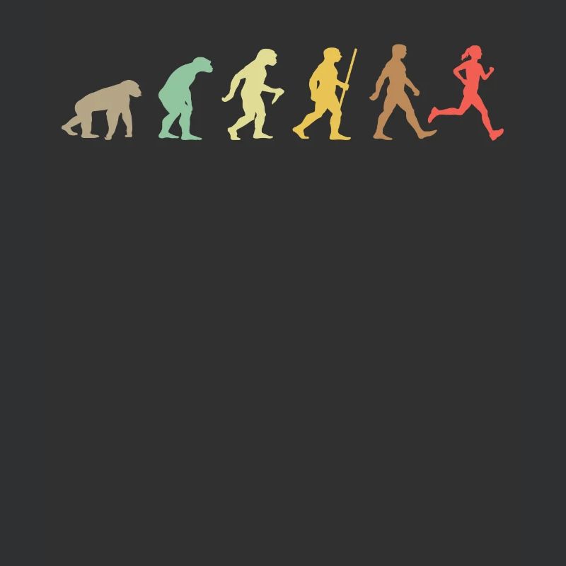 Run Retro Running Evolution Funny Runner Marathon